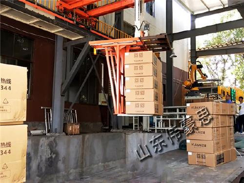 全自動箱料桁架式裝車機(jī) 機(jī)器人全自動裝車機(jī)